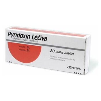 PYRIDOXIN 20x20 mg tablety