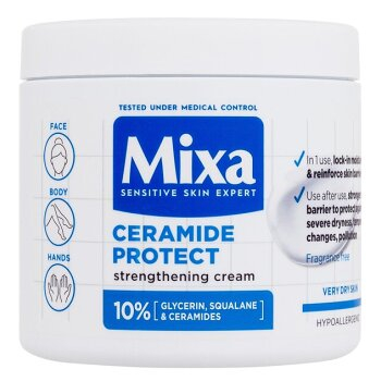 MIXA Tělový krém Ceramide Protect 400 ml (Tělové krémy) - Hydratační
