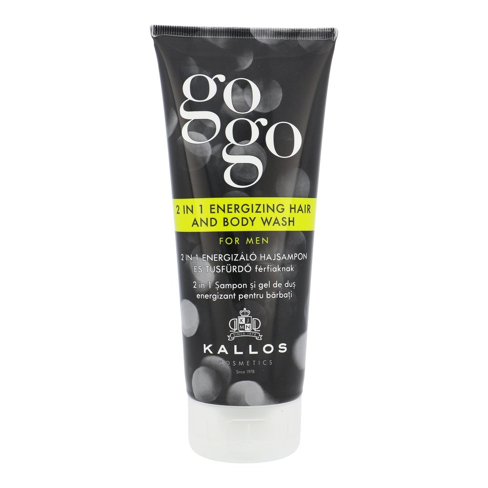 E-shop KALLOS Cosmetics Gogo Sprchový gel 2in1 Energizing Hair And Body Wash 200 ml