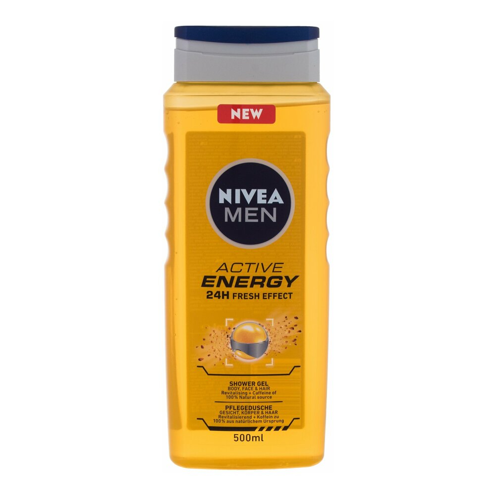 NIVEA Men Active Energy Sprchový gel 500 ml