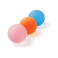QMED Gelový míček oranžový tvrdý 5cm