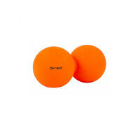 QMED Lacrosse duo ball dvojitý masážní míček oranžový