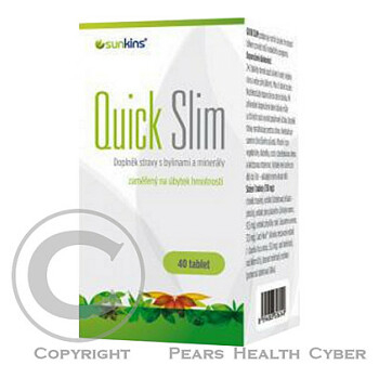 Quick Slim 40 tbl. (Potraviny a hubnutí)