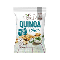 EAT REAL Quinoa Chips smetana a pažitka 80 g BEZ lepku
