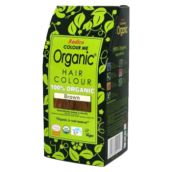 RADICO Přírodní barva na vlasy Hnědá BIO 100 g (Přírodní barvy na vlasy) - Přírodní