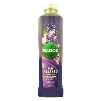 RADOX Feel Relaxed Pěna do koupele 500 ml (Koupelové pěny) - Vyživující, Zklidňující, Zvláčňující, Aromatické