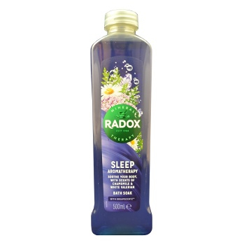 RADOX Sleep Aromatherapy Pěna do koupele 500 ml (Koupelové pěny) - Vyživující, Zklidňující, Aromatické, Zvláčňující