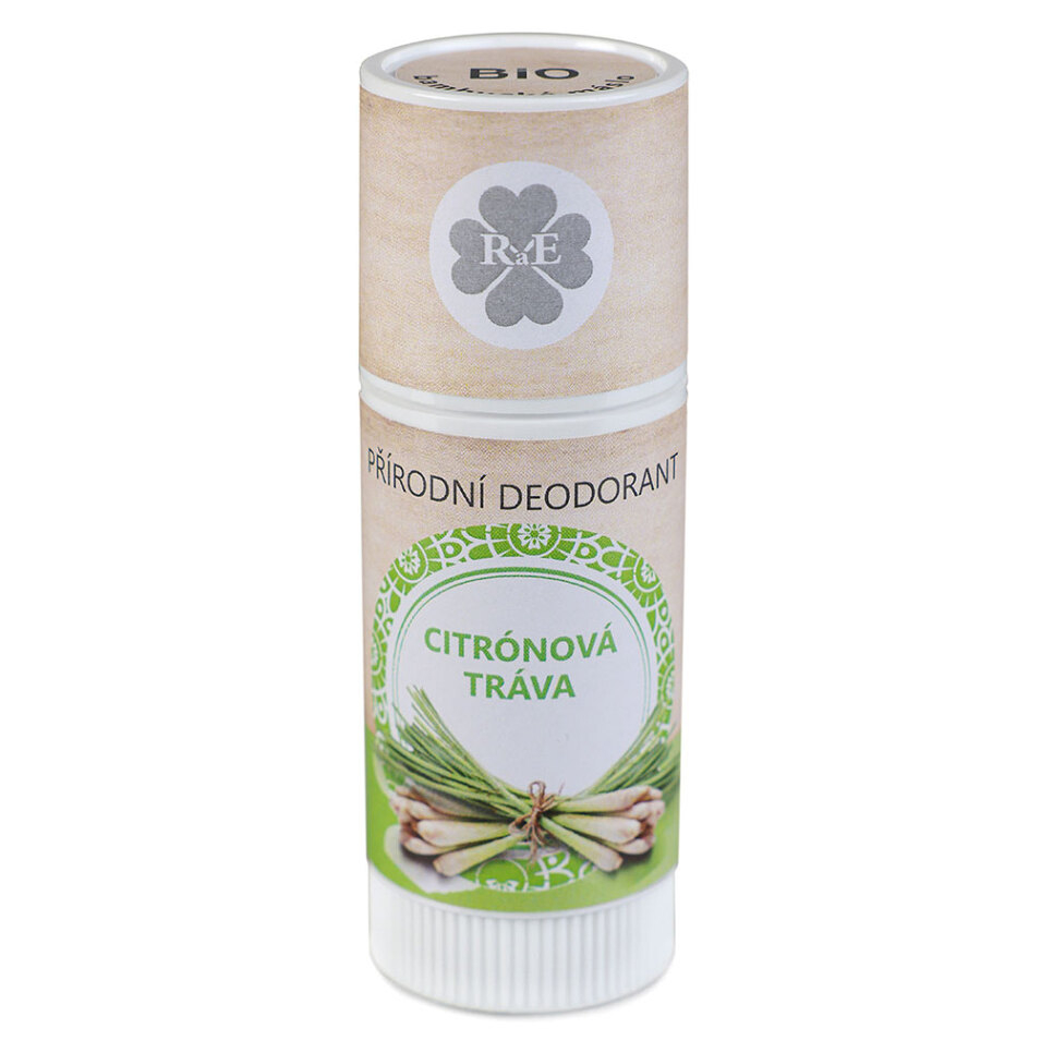 Levně RAE Přírodní deodorant roll-on Citronová tráva 25 ml