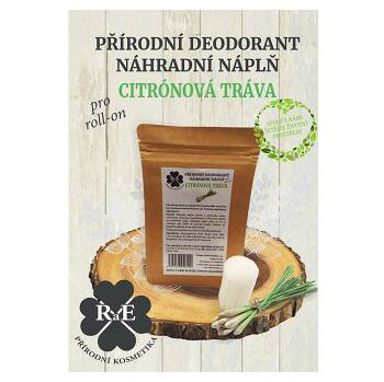 RAE Přírodní deodorant roll-on Náhradní náplň Citronová tráva 22 g