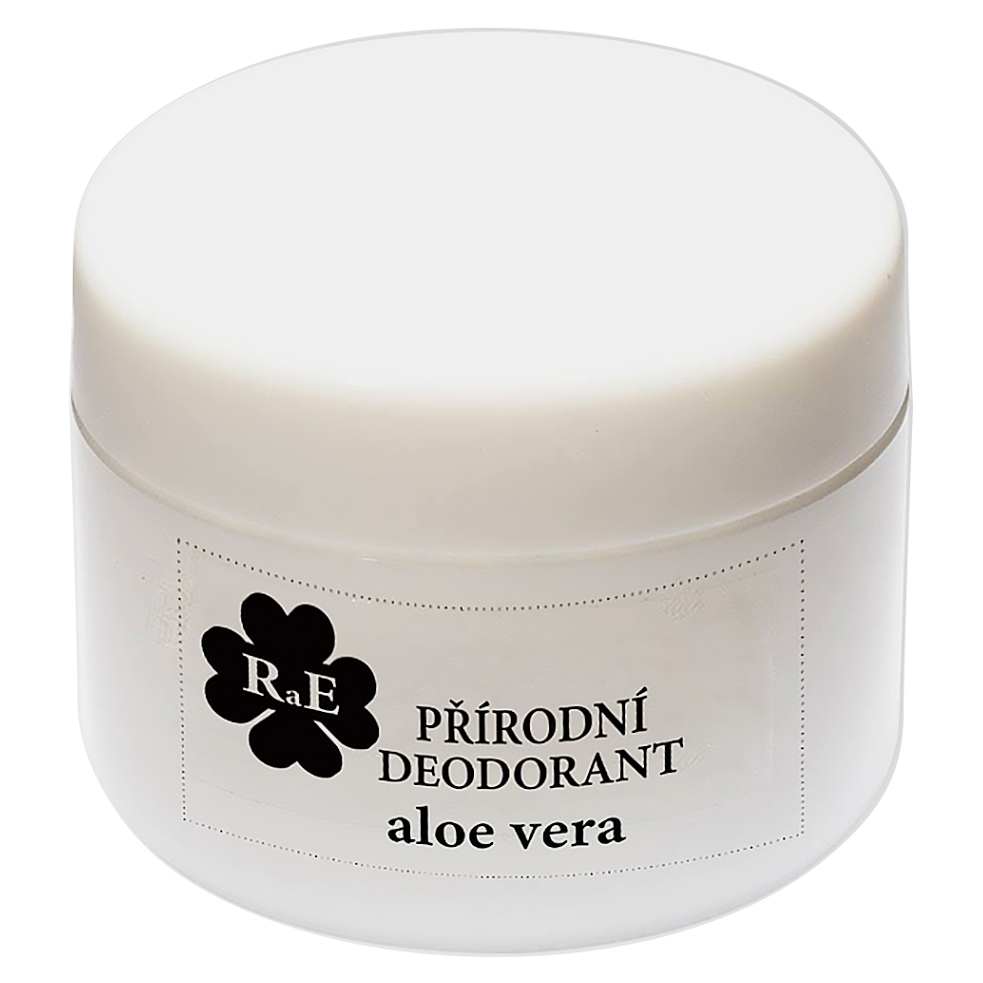RAE Přírodní krémový deodorant aloe vera plastový kelímek 15 ml