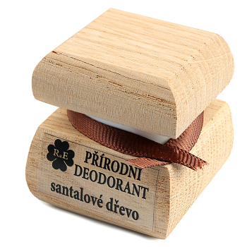 RAE Přírodní krémový deodorant santalové dřevo čistá krabička 15 ml