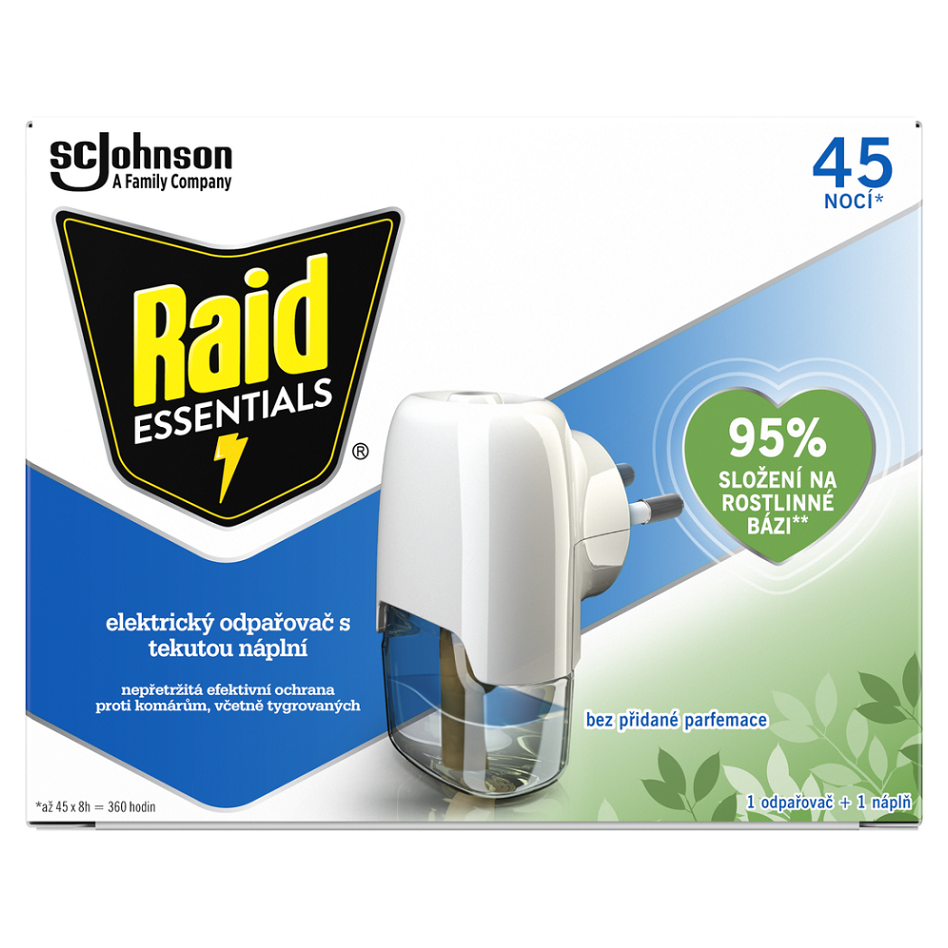 RAID Essentials elektrický odpařovač s tekutou náplní 27 ml