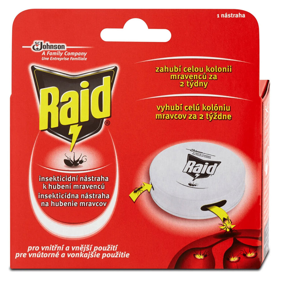 E-shop RAID Nástraha k hubení mravenců 1 kus
