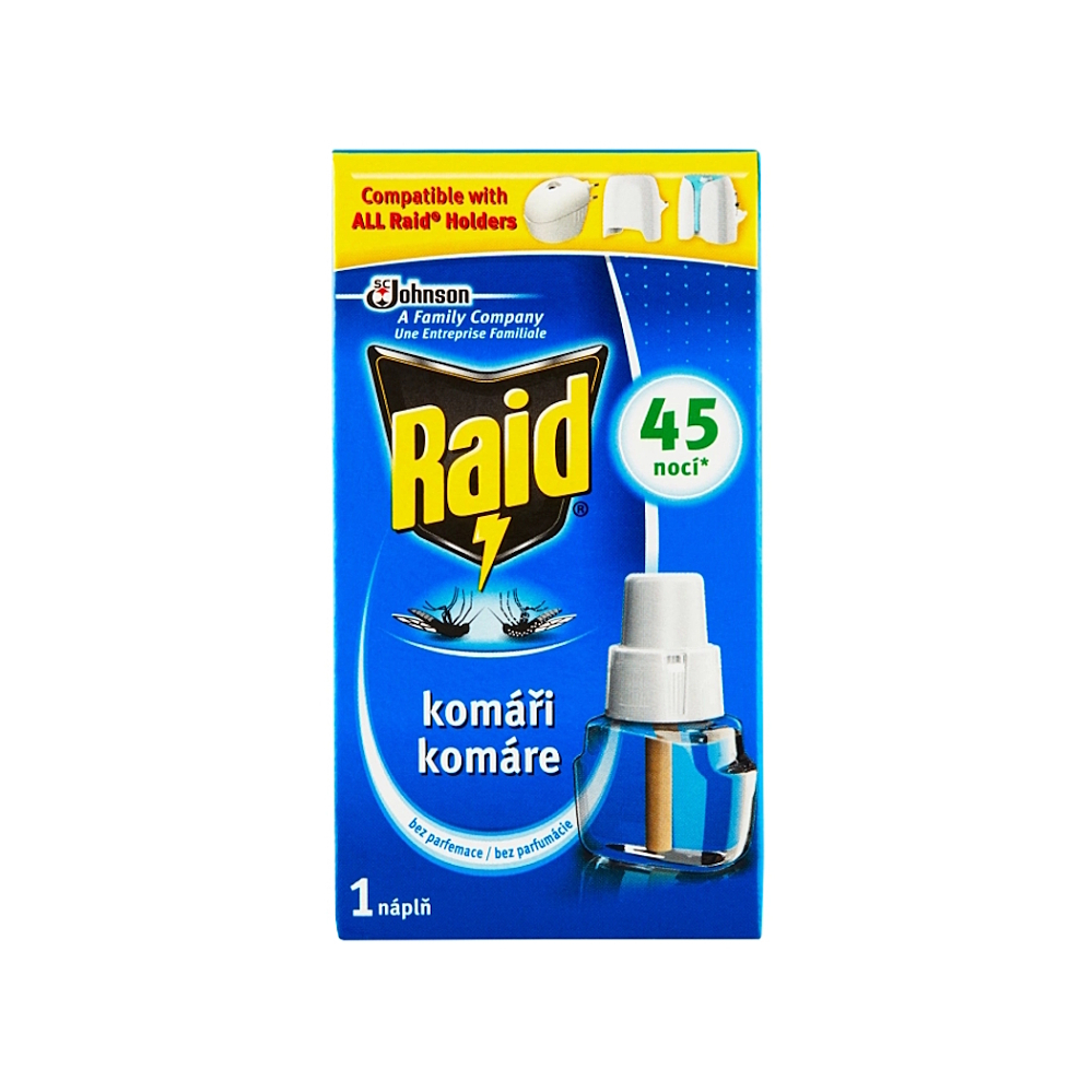 RAID Tekutá náhradní náplň do elektrického strojku 45 nocí