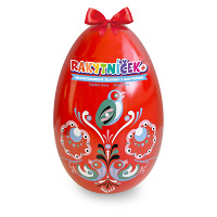 TEREZIA Rakytníček+ multivitaminové želatinky velikonoční vejce červené 50 kusů