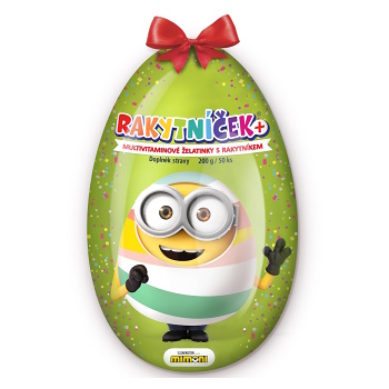 TEREZIA Rakytníček + želatinky Mimoni zelené vejce 50 kusů (Vitamíny a multivitamíny pro děti) - Vícesložkové
