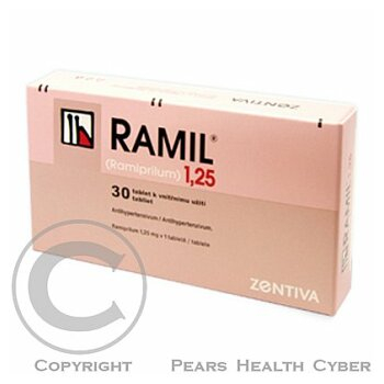 RAMIL 1,25  30X1.25MG Tablety