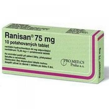 RANISAN 75 MG  10X75MG Potahované tablety