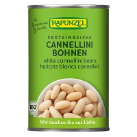 RAPUNZEL Bílé fazole sterilovaná BIO 400 g