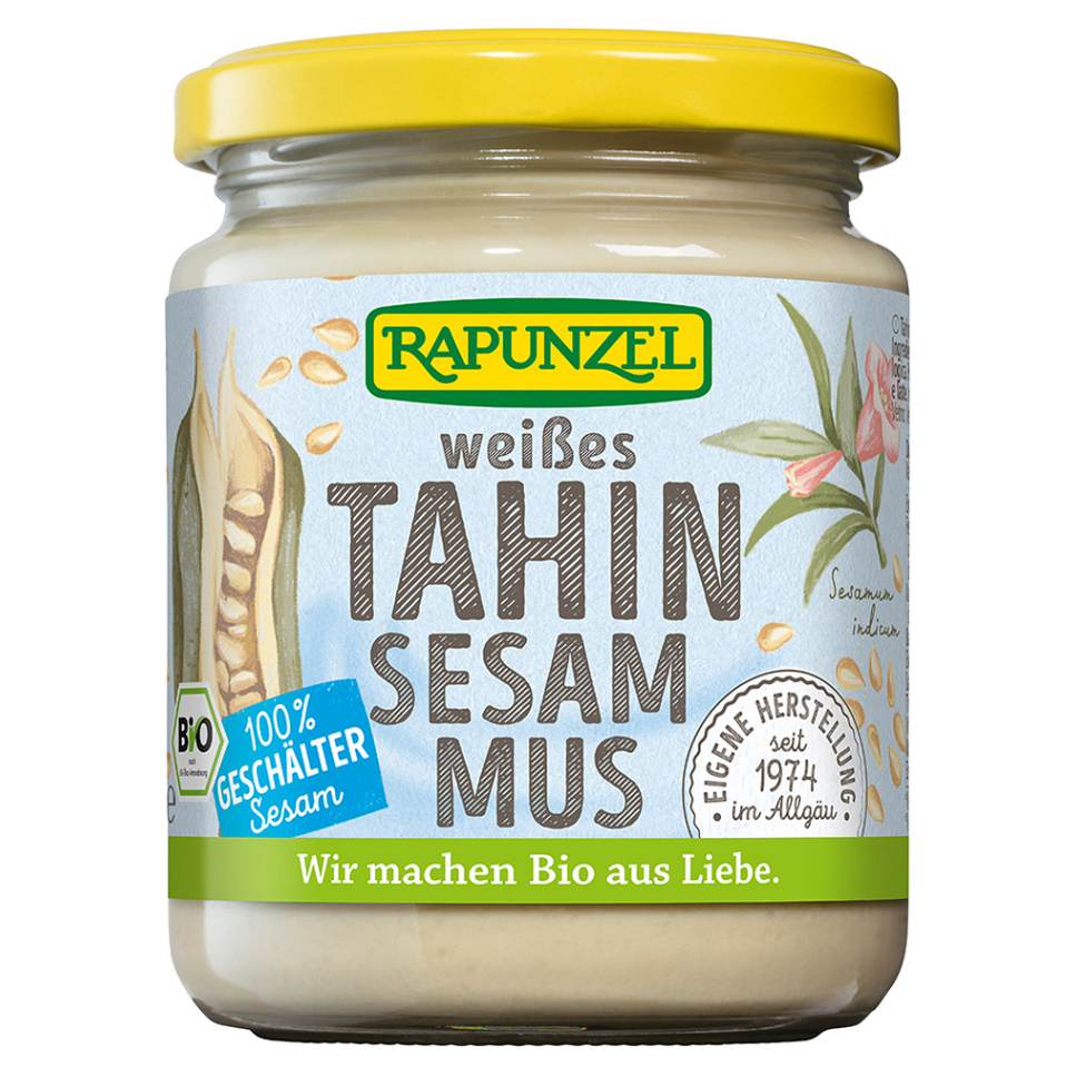 E-shop RAPUNZEL Bílé tahini 100% sezamová pasta BIO 250 g