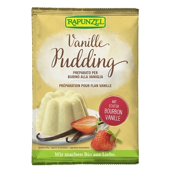 RAPUNZEL Pudinkový prášek vanilkový BIO 40 g (Přísady na vaření) - Přírodní, BIO