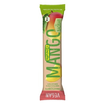 RAPUNZEL Tyčinka mango-baobab BIO 40 g (Tyčinky) - Sladké, BIO