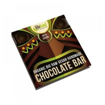 LIFEFOOD Raw čokoláda z nepraženého kakaa 80% BIO 35 g