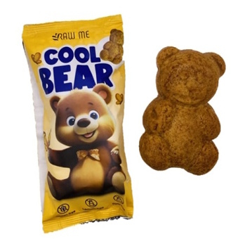 RAW ME Cool Bear bezlepkový brumík 35 g (Bezlepkové sušenky a pochutiny) - RAW