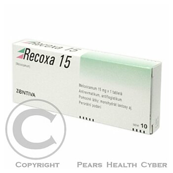 RECOXA 15  100X15MG Tablety