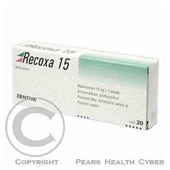 RECOXA 15  60X15MG Tablety