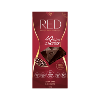 RED Extra hořká čokoláda 60% kakaa bez přidaného cukru 100 g