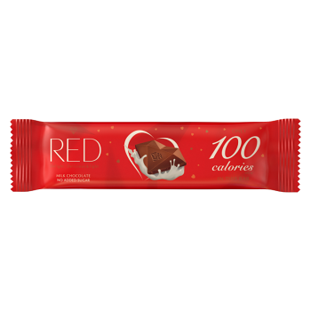 RED Mléčná čokoládová tyčinka bez přidaného cukru 26 g