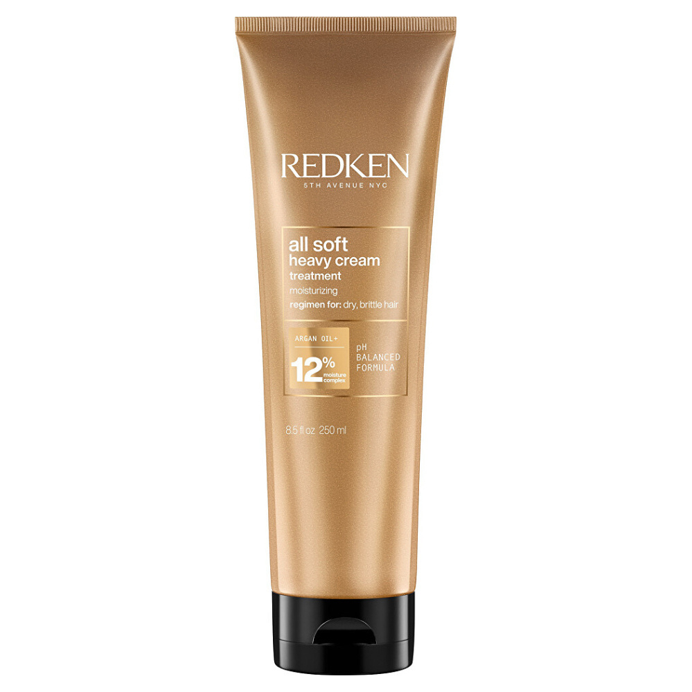 REDKEN Zjemňující maska pro suché a křehké vlasy All Soft Heavy Cream 250 ml