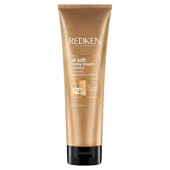 REDKEN Zjemňující maska pro suché a křehké vlasy All Soft Heavy Cream 250 ml (Masky na vlasy)