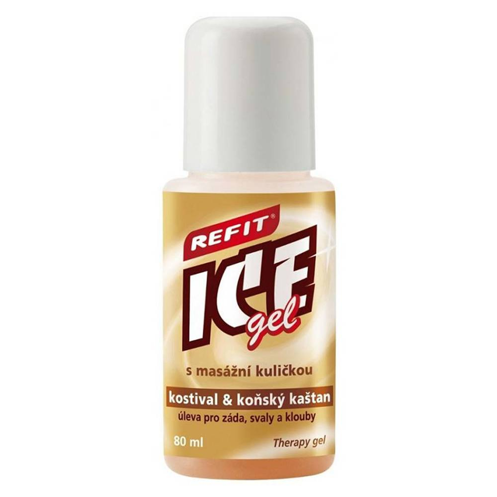 Levně Refit Ice gel roll-on s kostivalem 80 ml hnědý