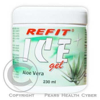 REFIT ICE masážní gel Aloe Vera 230 ml