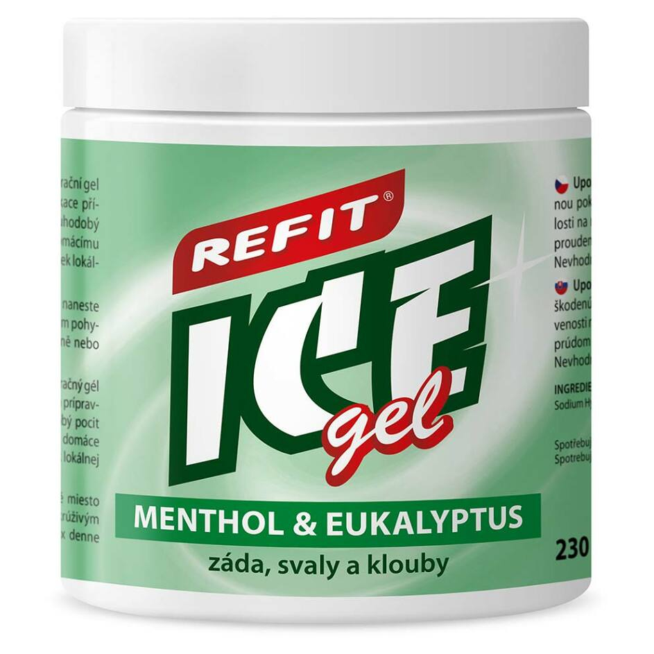 E-shop Refit Ice masážní gel s eukalyp.+menthol.220ml