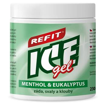 Refit Ice masážní gel s eukalyp.+menthol.220ml