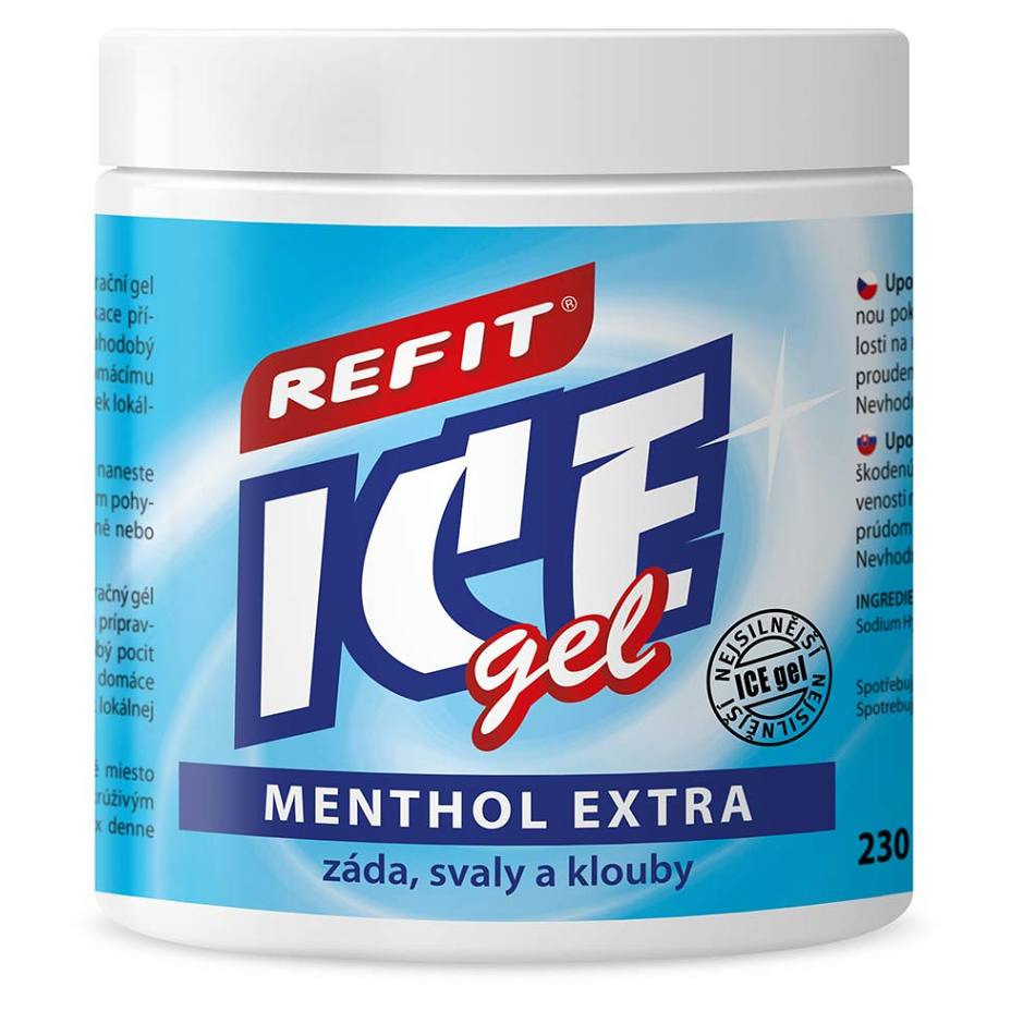 Levně Refit Ice masážní gel s mentholem 220ml