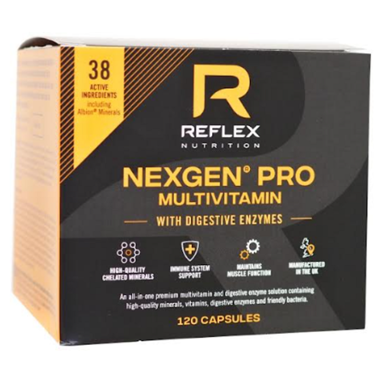 E-shop REFLEX NUTRITION Nexgen PRO multivitamin + digestive enzymes 120 kapslí