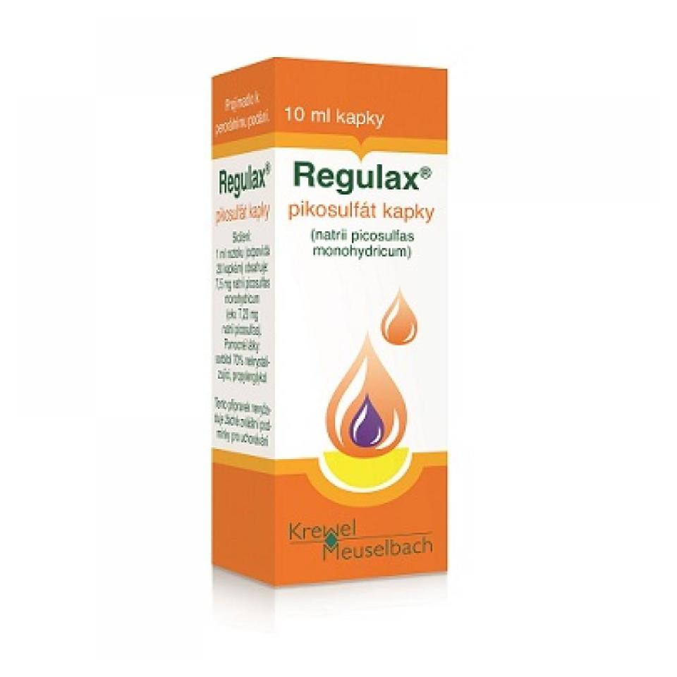 Levně REGULAX Pikosulfát kapky 75 mg 10 ml
