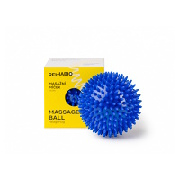 REHABIQ Masážní míček ježek modrý 10 cm