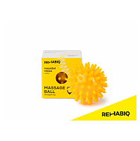 REHABIQ Masážní míček ježek žlutý 6 cm