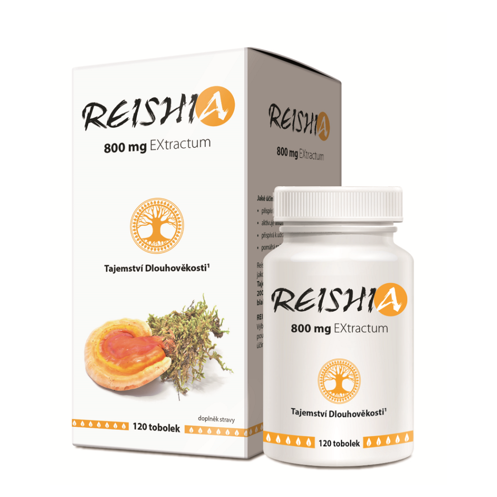 E-shop REISHIA 800 mg extractum 120 tobolek