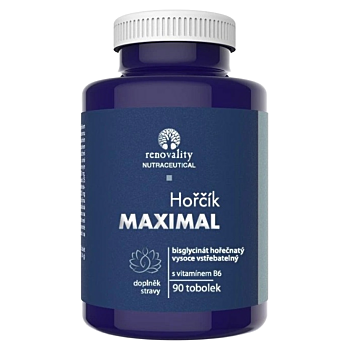 RENOVALITY Hořčík s vitamínem B6 90 tobolek (Hořčík, magnézium) - Vícesložkové