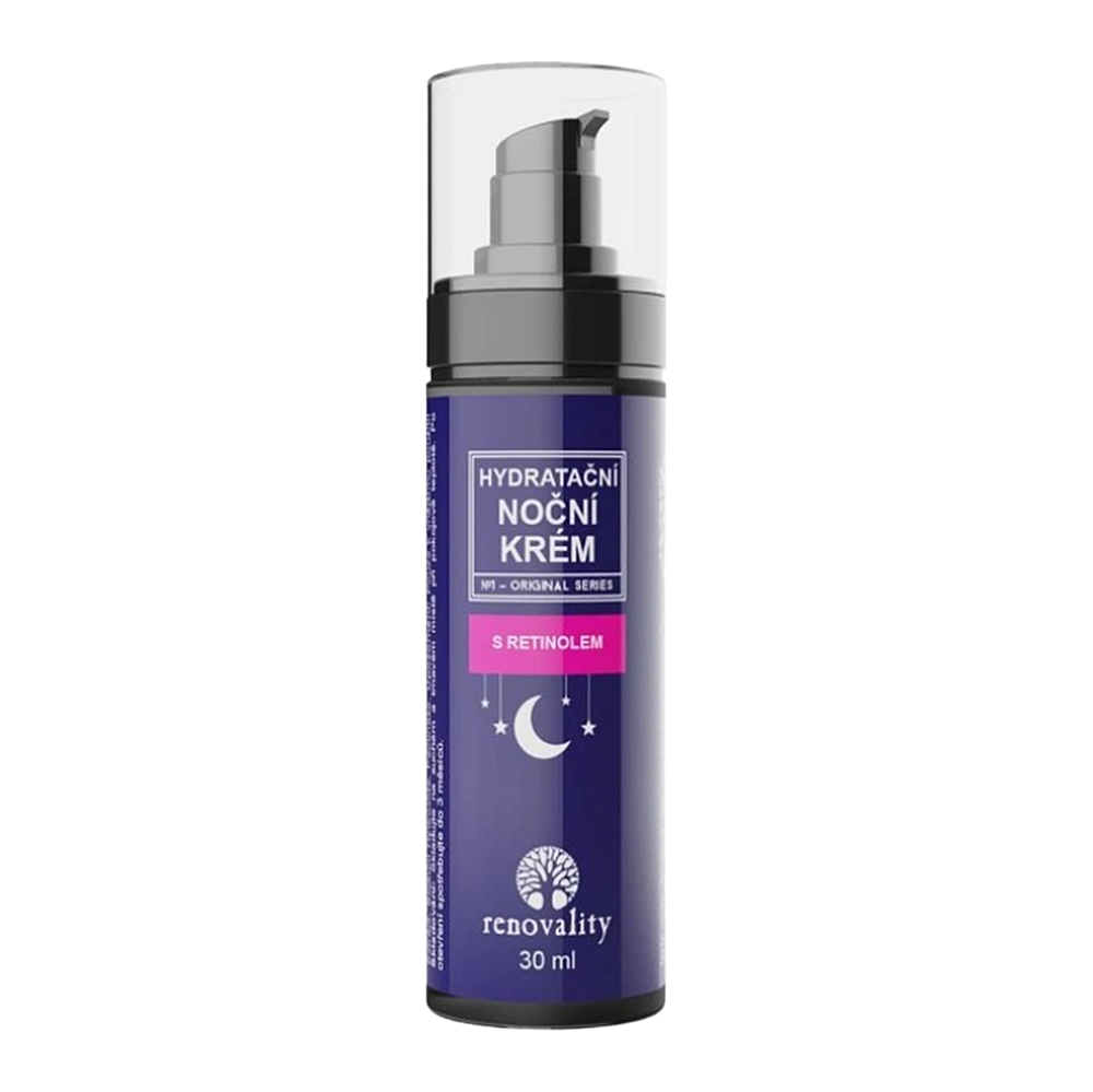 RENOVALITY Hydratační noční krém s retinolem 30 ml