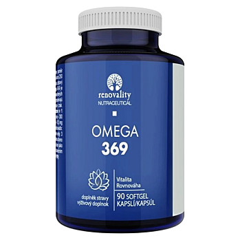 RENOVALITY Omega 369 90 softgel kapslí (Omega 3 a rybí olej) - Vícesložkové