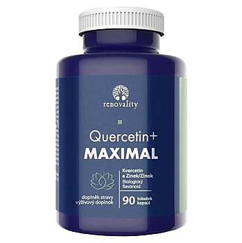 RENOVALITY Quercetin+ MAXIMAL 90 tobolek (Vícesložkové minerály) - Vícesložkové