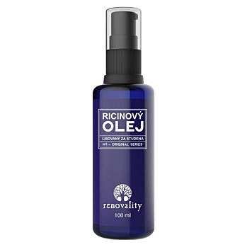 RENOVALITY Ricinový olej 100 ml (Přírodní péče o tělo) - Přírodní