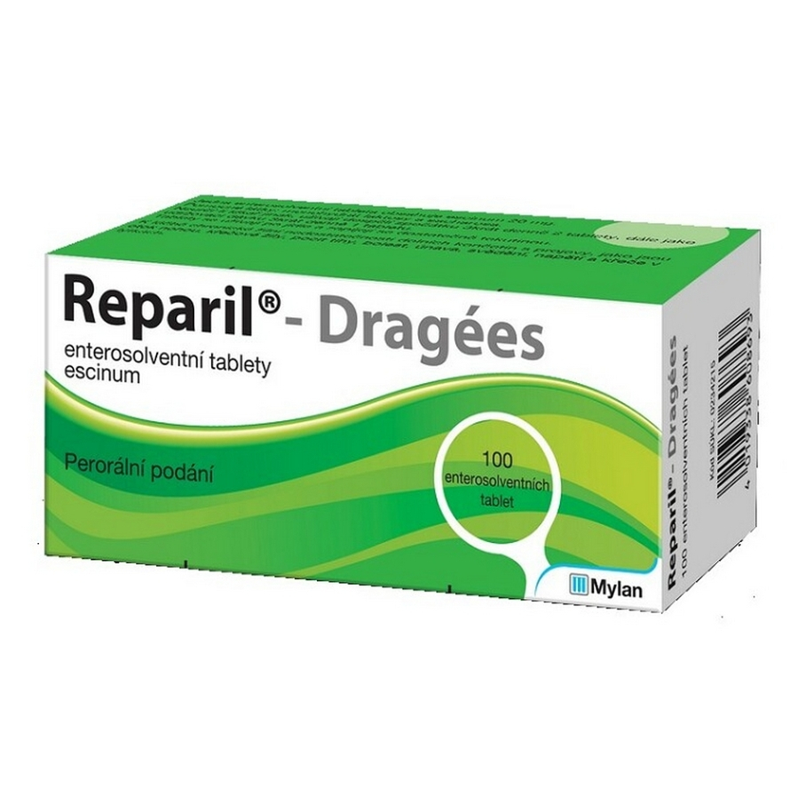E-shop REPARIL - Dragées 20 mg 100 tablet